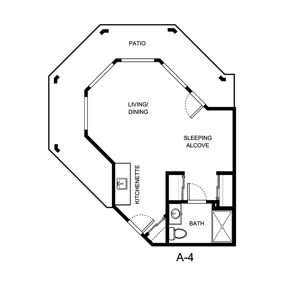 San Jacinto floor plan