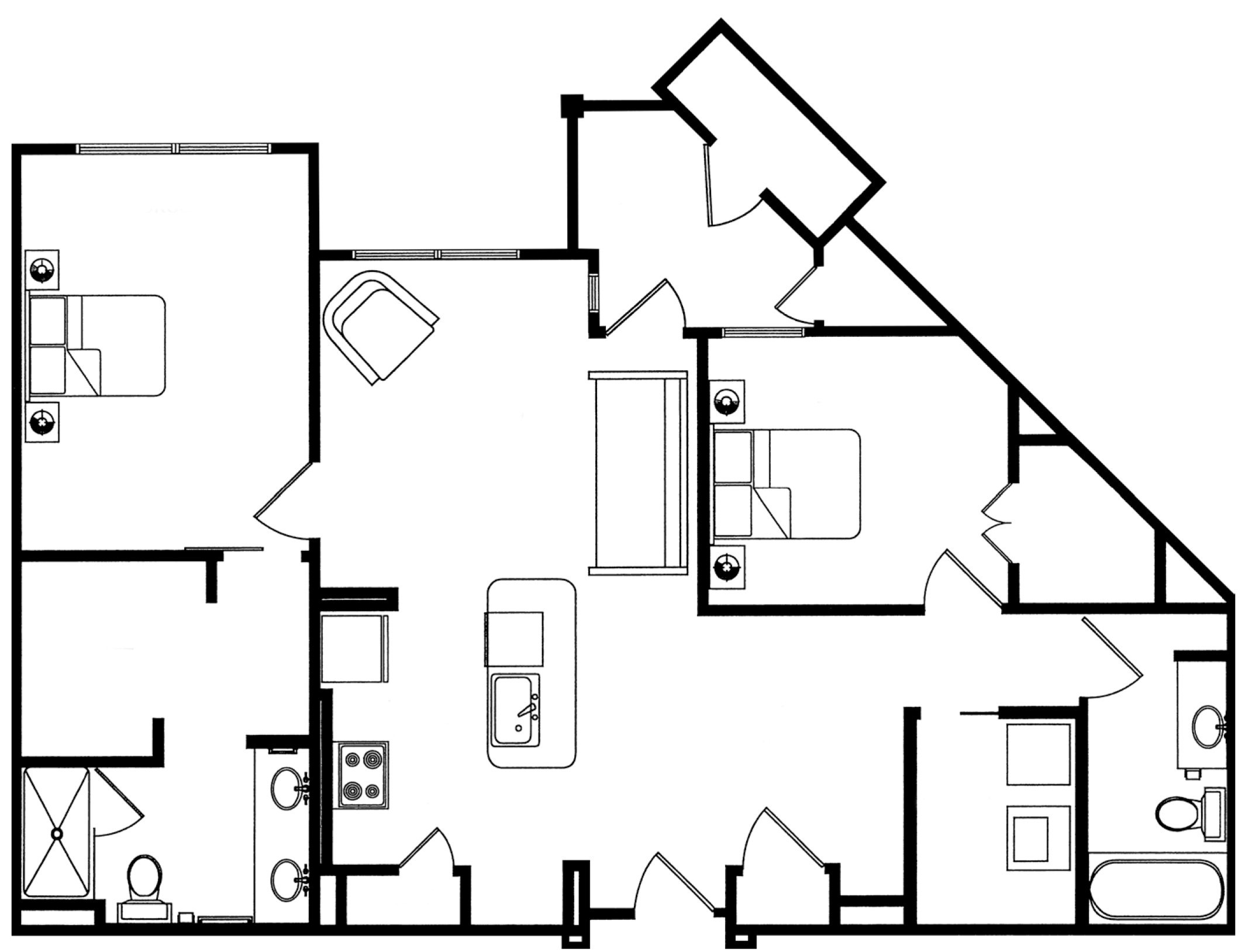 Texas Persimmon floor plan
