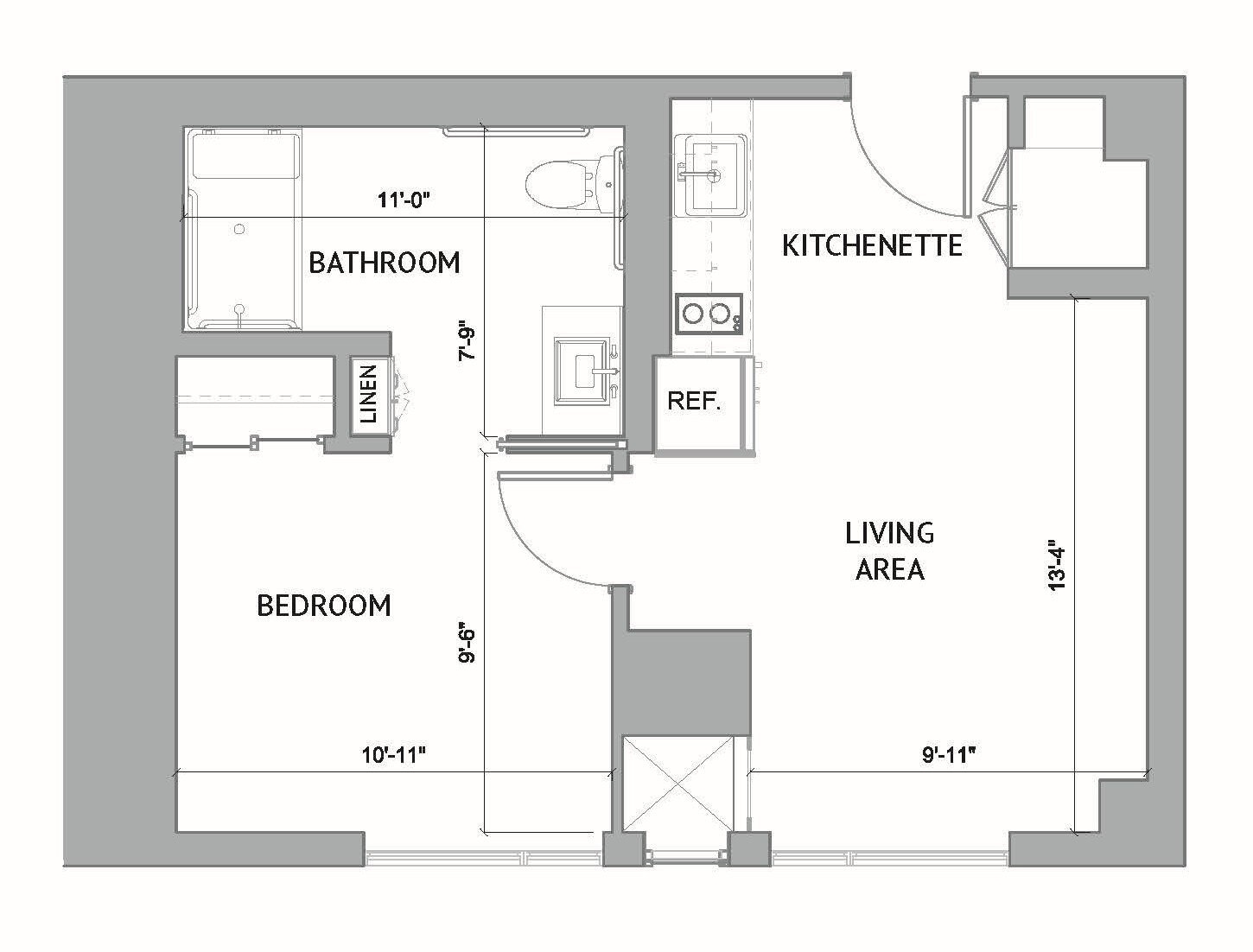 B1 floor plan