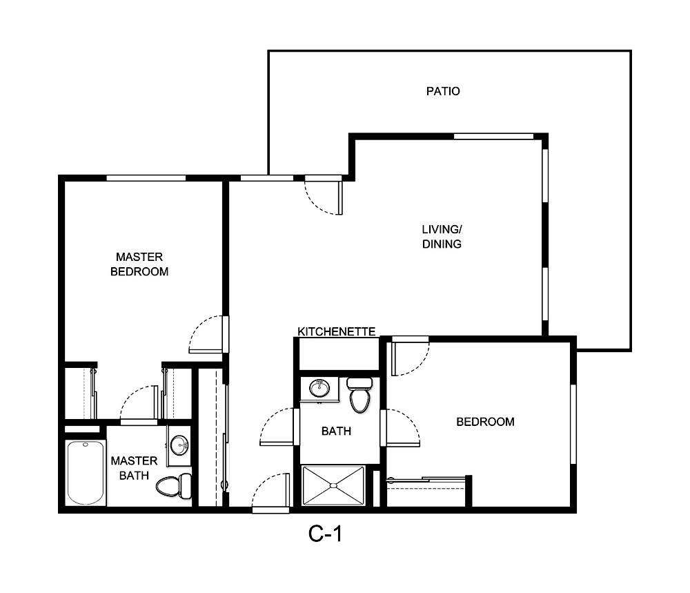 Red Clay floor plan