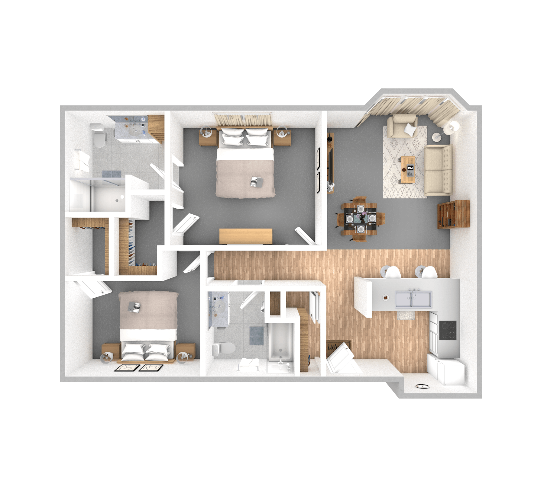 Maple floor plan