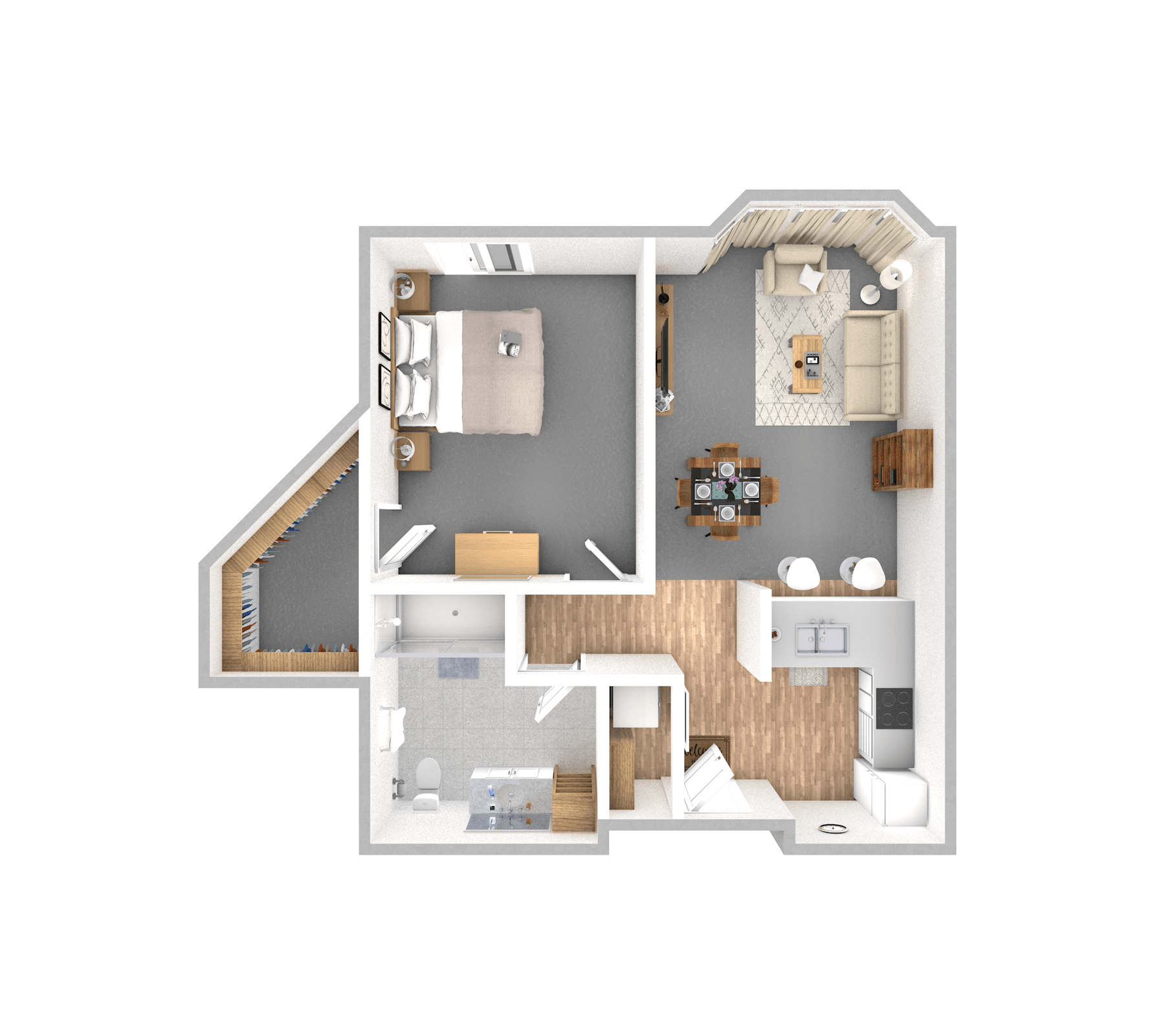 Pine floor plan