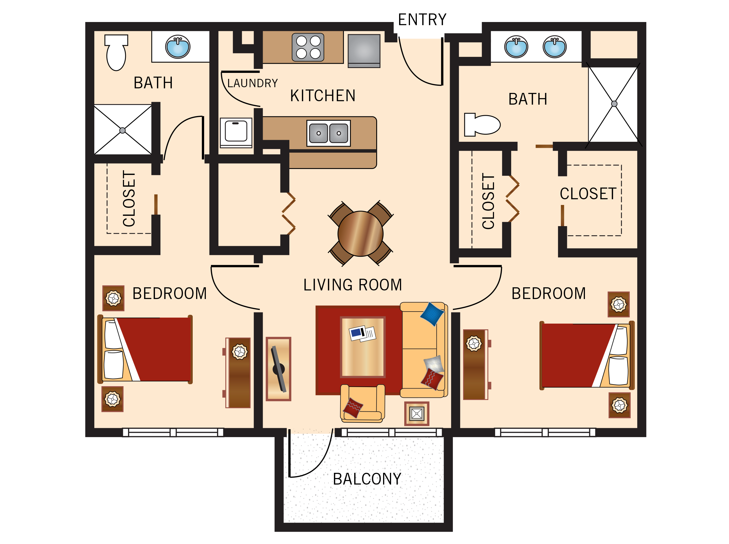 The Osprey floor plan