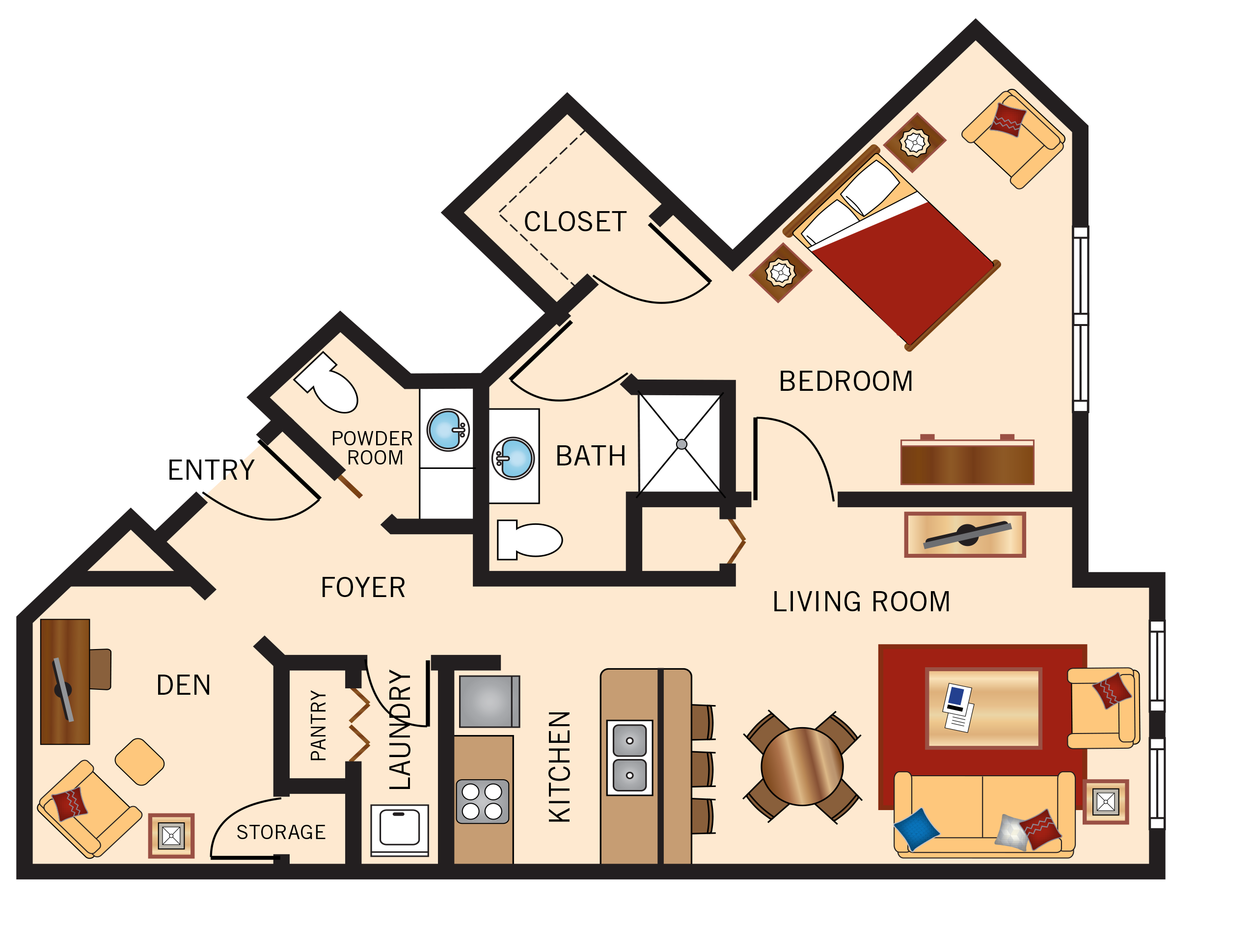 The Pelican floor plan